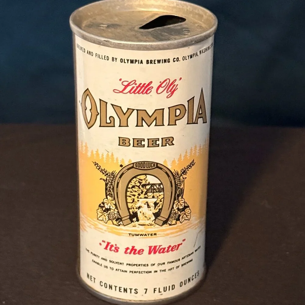 Little Oly Olympia Vintage Beer Can